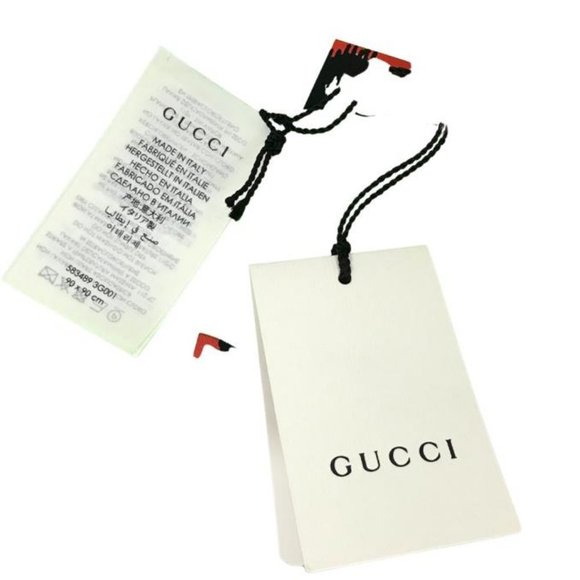 Gucci Women’s Prominent Logo Leopard Print Silk Luxury Scarf Green Multi DM1 - Picture 5 of 7